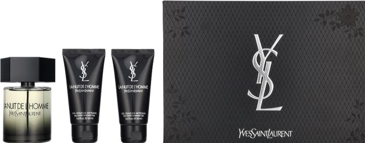 Actual product image Yves Saint Laurent La Nuit de l'Homme Eau de Toilette 100ml Set + Showergel 50ml + Showergel 50ml (Perfume set)