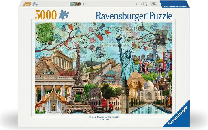 Actual product image Ravensburger Big City Collage (5000 pieces)