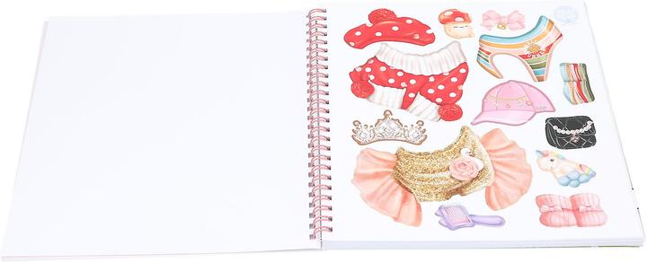 Actual product image Magni Depesche TOPModel colouring book Create your TOPModel Kitty 1,5x20,2x22,2cm