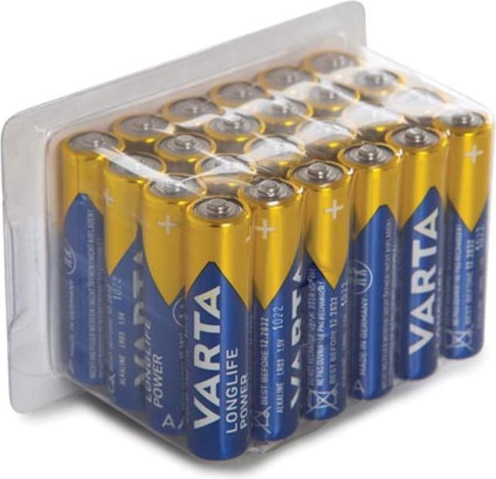 Produktbild Varta LONGLIFE Power (24 Stk., AAA, 1270 mAh)