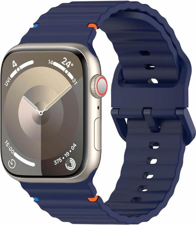 Produktbild Cover-Discount Apple Watch 44/45/46/49mm - Silikon Sportarmband Ersatzband (Silikon)