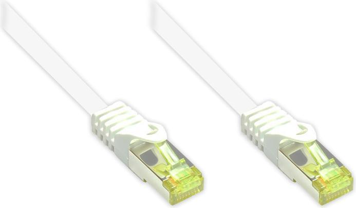Produktbild Good Connections RJ45 Patchkabel mitCat.7 Rohkabel und Rastnasenschutz (RNS®), S/FTP, PiMF, halogenfrei, 600MHz, OFC (S/FTP, CAT7, 15 m)