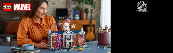 Image du produit LEGO X-Men: X-Mansion (76294, LEGO difficiles à trouver, LEGO Marvel)
