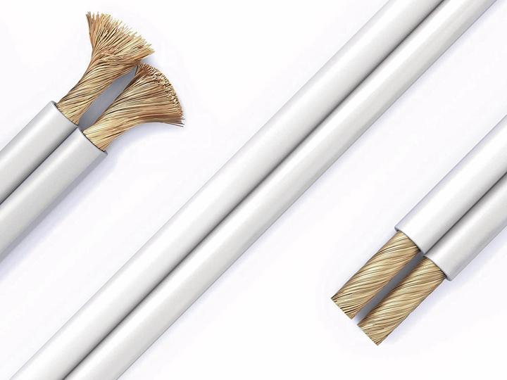 Image du produit Purelink Câble de haut-parleur, 2x2,5 mm² 50 m, blanc, OFC (50 m, 2.50 mm²² mm)