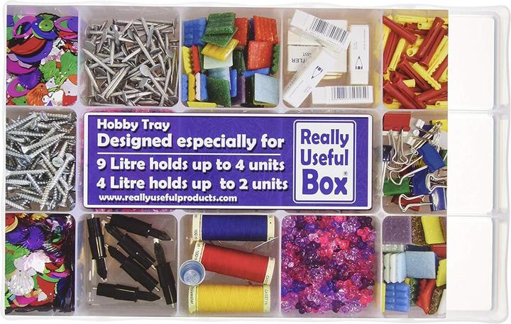Produktbild Really Useful Box Hobby Einsatz (21.5 x 34.5 x 3.5 cm, 4 l)