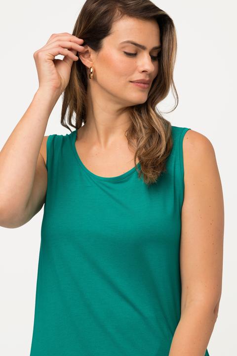 Produktbild Ulla Popken Top, Rundhals, Classic, Stretch, breite Träger, ärmellos (58)