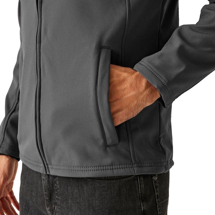 Actual product image Regatta Uproar Mens Softshell Wind Resistant Fleece Jacket (4XL)