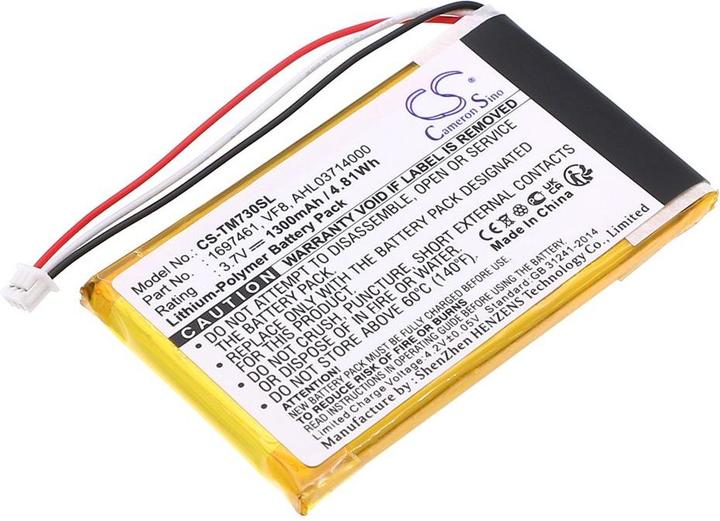 NoName GPS Battery for TomTom 1697461, AHL03714000, VF8
