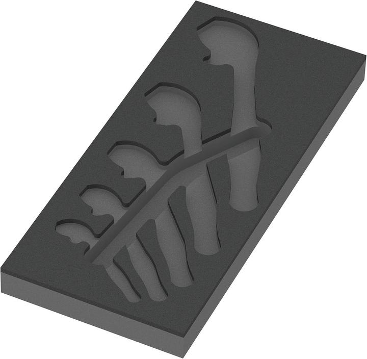 Produktbild Wera 9732 Schaumstoffeinlage 6004 Joker Set 1 (24 mm, 7 mm)