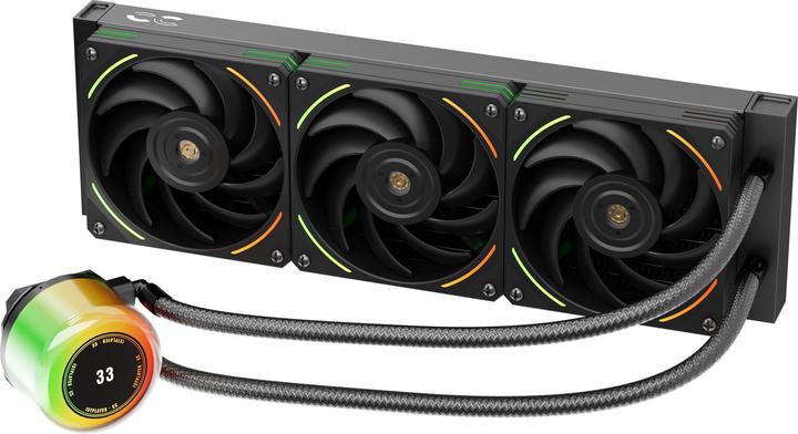 Actual product image 1stplayer Kit Watercooling AIO CC RGB - 360mm (Noir)