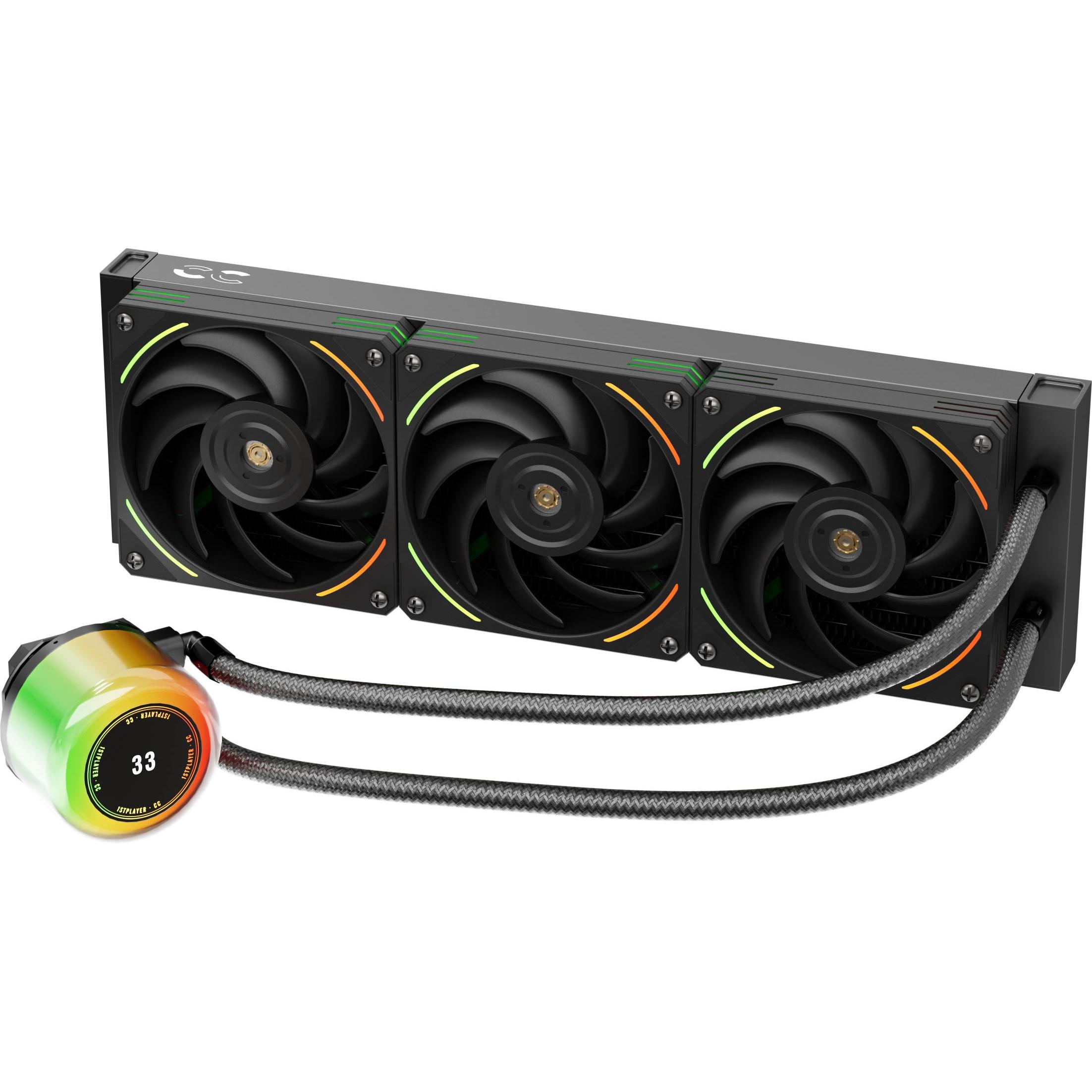 1stplayer Kit Watercooling AIO CC RGB - 360mm (Noir) (CC-360-BK)