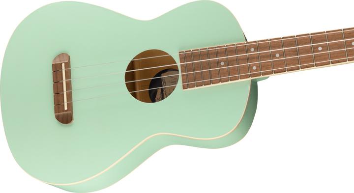 Produktbild Fender California Coast Avalon WN Surf Green tenor ukelele (Tenor)
