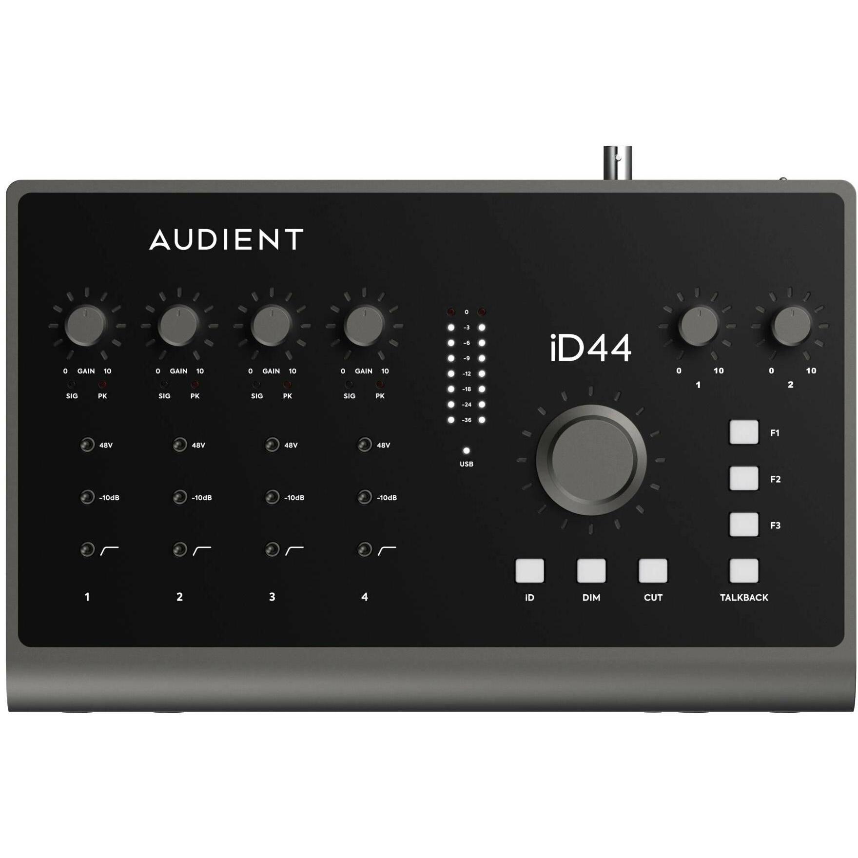Audient iD44 MK II (USB), Audio Interface, Grau