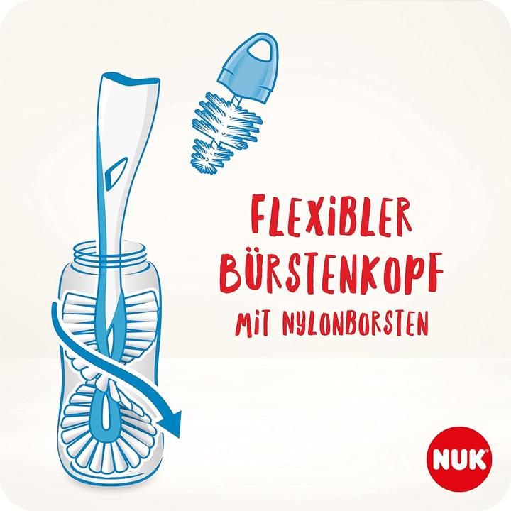 Produktbild NUK Erstausstattungsset mit Flaschen, Sauger, Wärmer und Zubehör für Neugeborene (150 ml)