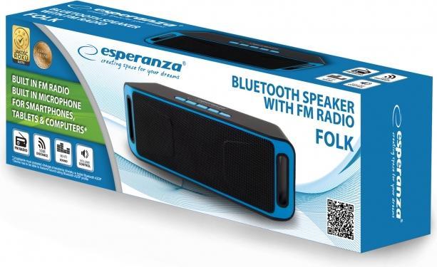 Actual product image Esperanza EP126KB Portable Speaker Stereo Portable Speaker