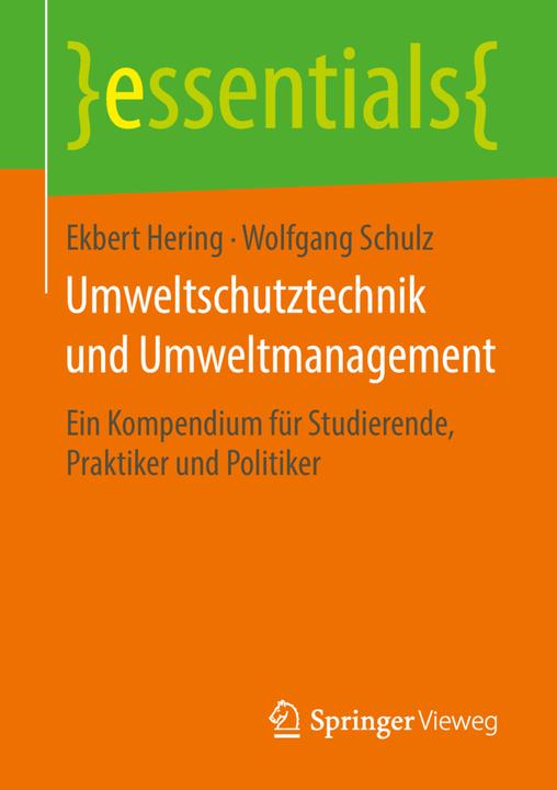 Produktbild Umweltschutztechnik und Umweltmanagement (Deutsch, Ekbert Hering, Wolfgang Schulz, 2018)