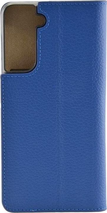 Produktbild Mike Galeli Book-Cover in Echtleder Marc true blue (Samsung Galaxy S21+)