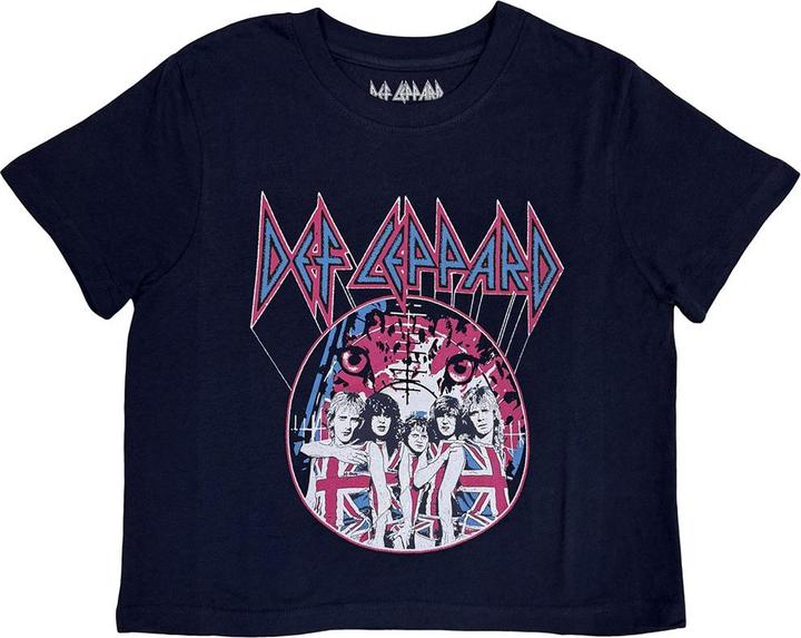 Produktbild Def Leppard Pyromania World Tour 1983 Kurzes Top (L)