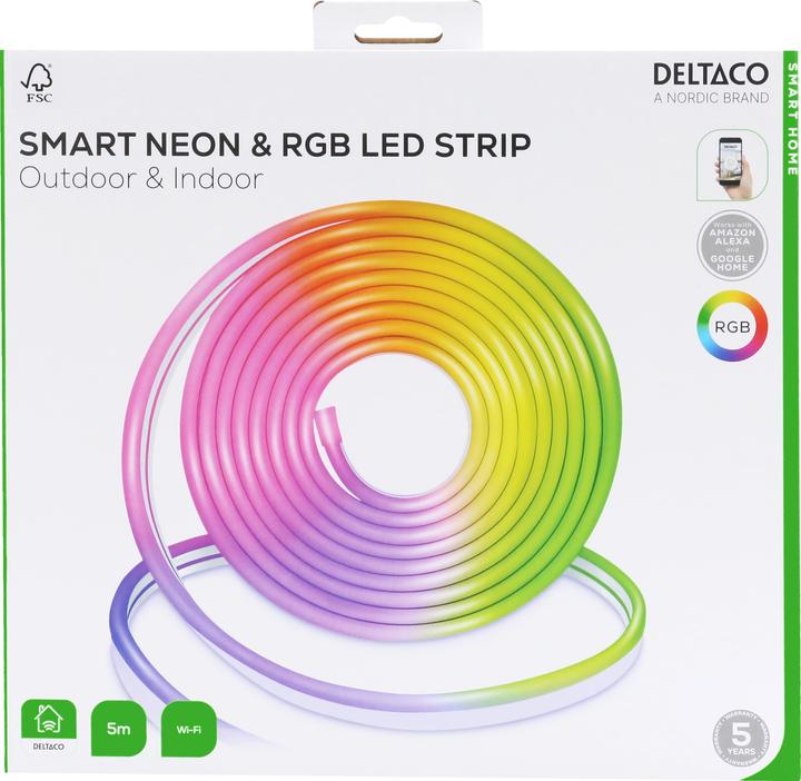Produktbild Telestar SH-LSN5M (RGB, Mehrfarbig, Weiss, RGBW, 500 cm, Indoor, Outdoor)