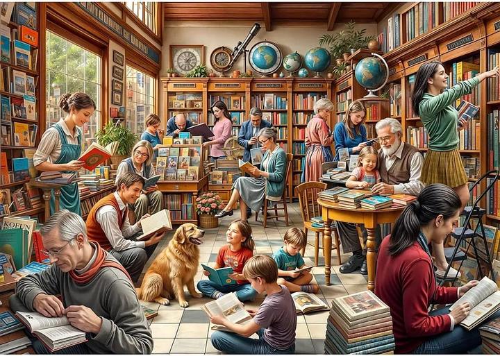 Immagine prodotto Bluebird Puzzle 2000 pieces Bookstore (2000 pezzi)