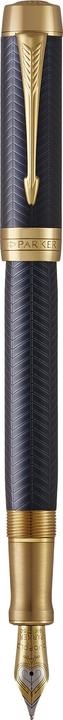 Immagine prodotto Parker Pen Duofold Prestige Blue Chevron (Nero, 1x)