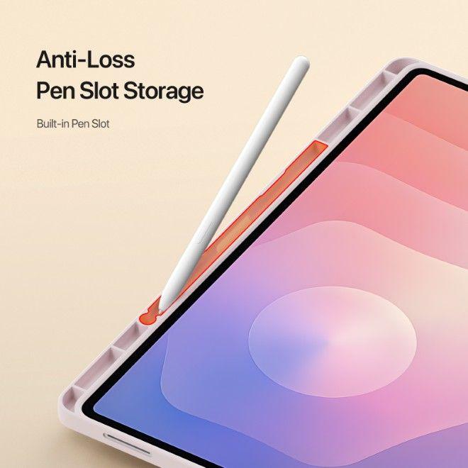 Actual product image Samsung Galaxy Tab S11 Ultra - Ducis Vers Series, aufstellbares Flip-Etui, Pink (Samsung Galaxy Tab S11 Ultra)