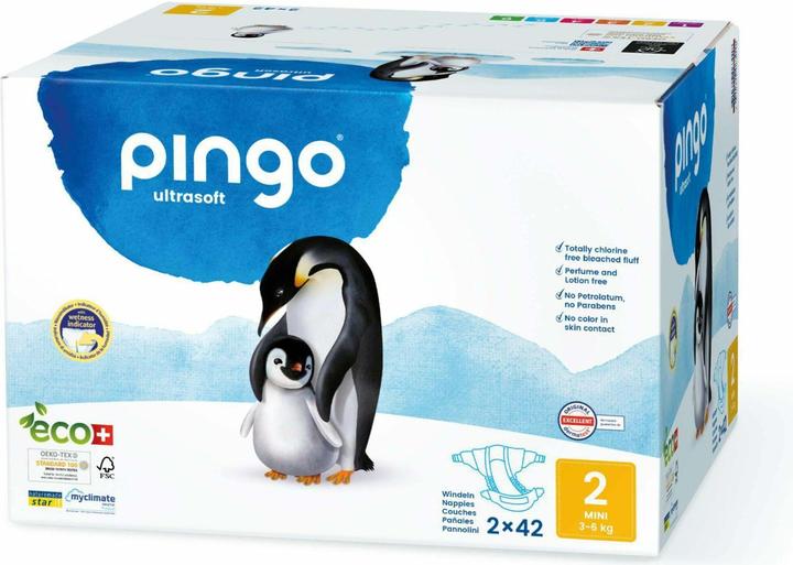 Pingo Mini (Size 2, Half month box, 84 Piece)