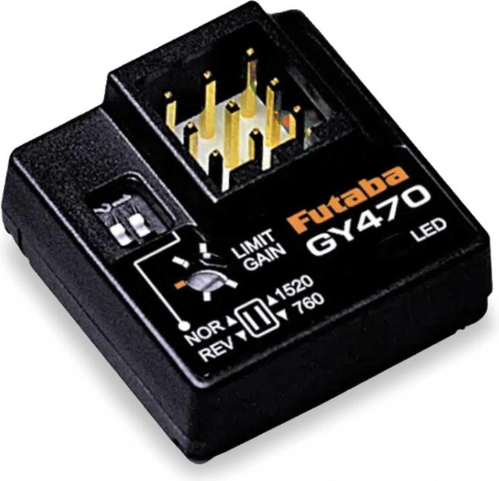 Actual product image Futaba GY470 3D Gyro Heli Rudder