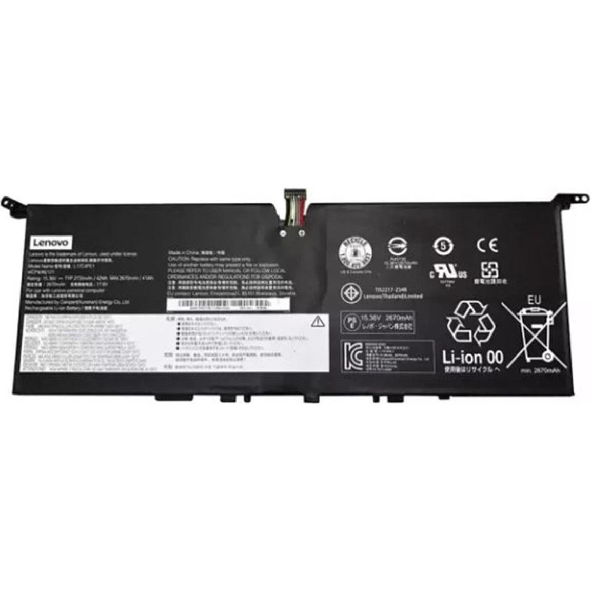 Lenovo Battery 15.36V 42Wh 4 Cell (4 Zellen), Notebook Akku