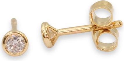 Image du produit Muau Boucles d'oreilles (750/18 K Or jaune)