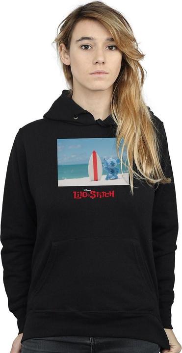 Immagine prodotto Disney Lilo And Stitch Surf Beach Felpa con Cappuccio Donna (S)