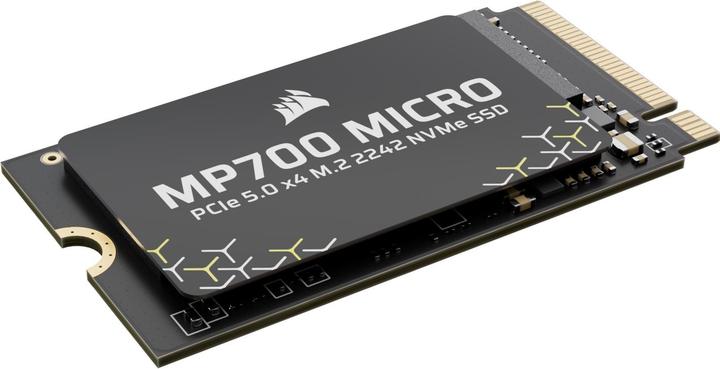 Produktbild Corsair MP700 MICRO 4TB NVMe PCIe M.2 2242 SSD (4000 GB, M.2 2242)