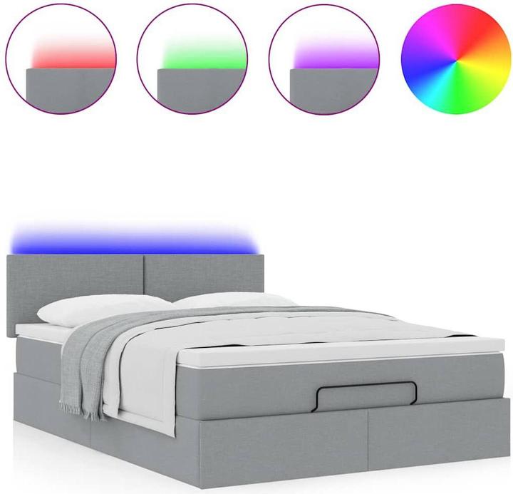 Produktbild vidaXL Ottoman-Bett (140 x 200 cm)