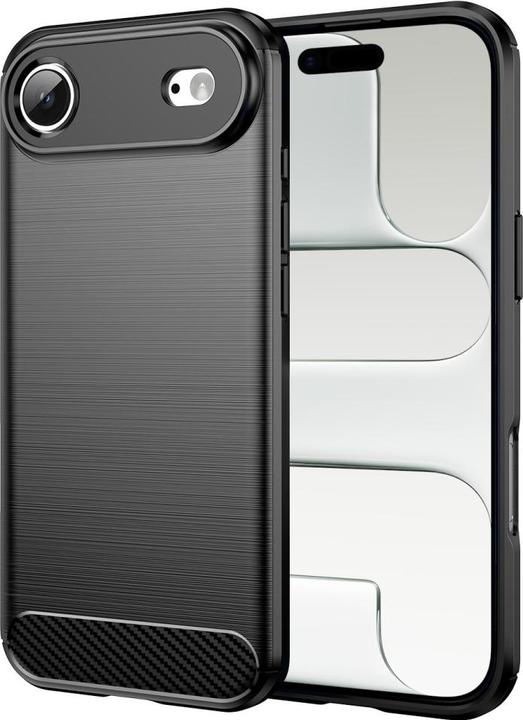 Immagine prodotto Screenguard Carbon Brushed Soft TPU Hülle (Apple iPhone Air)