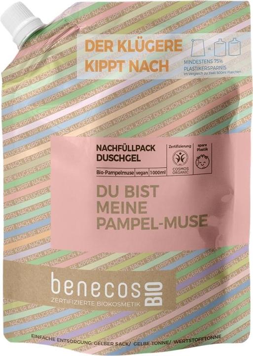 Benecos Du bist meine Pampel-Muse Gel douche Pampelmuse Recharge Bio