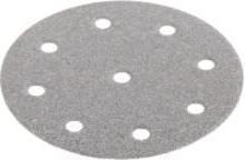 Flex-Tools Zubehör 531552 D125-8 SV-P400 VE25 Klett-Schleifpapier PURFLEX Körnung 400 25 Stück (400)