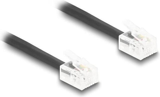 Produktbild Delock Telefonkabel / Spiralkabel RJ11 Stecker zu RJ11 Steck