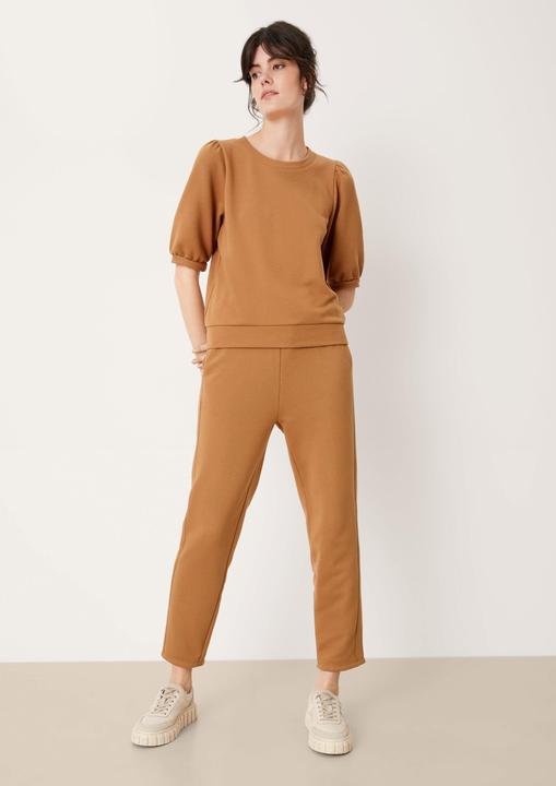 Produktbild s.Oliver Sweatshirt Kurzarmshirt aus Sweat (38)