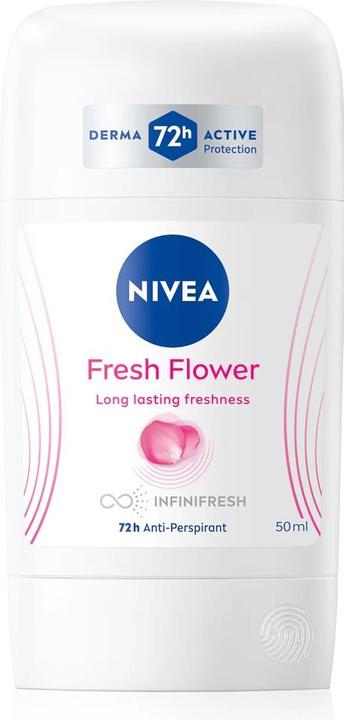 Produktbild NIVEA Solid antiperspirant Fresh Flower 50 ml (Stick)
