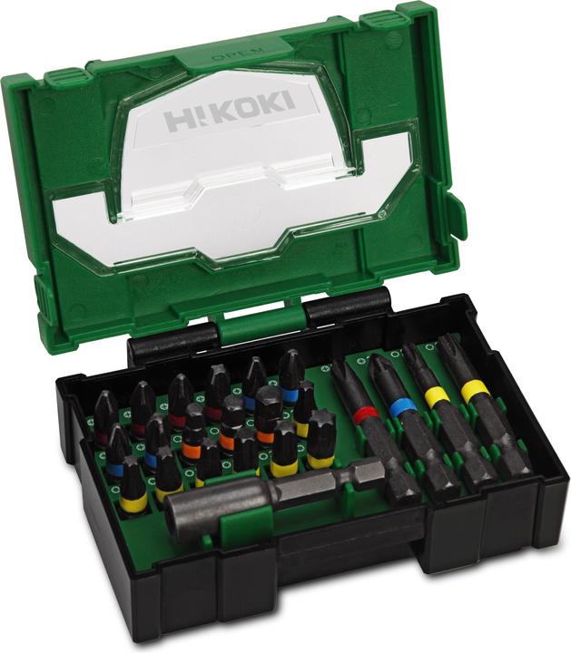 Actual product image Hikoki Bit Box 23-piece impact-resistant (Mini) (PZ3)