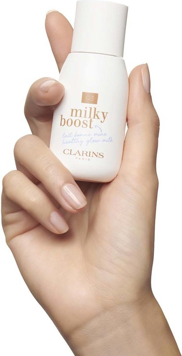 Actual product image Clarins Milky Boost 01 Milky Cream (03 Milky Cashew)