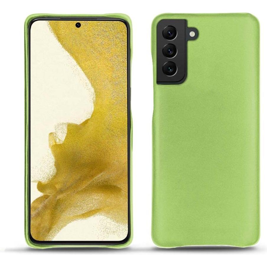 Noreve Lederschutzhülle (Samsung Galaxy S22), Smartphone Hülle, Grün