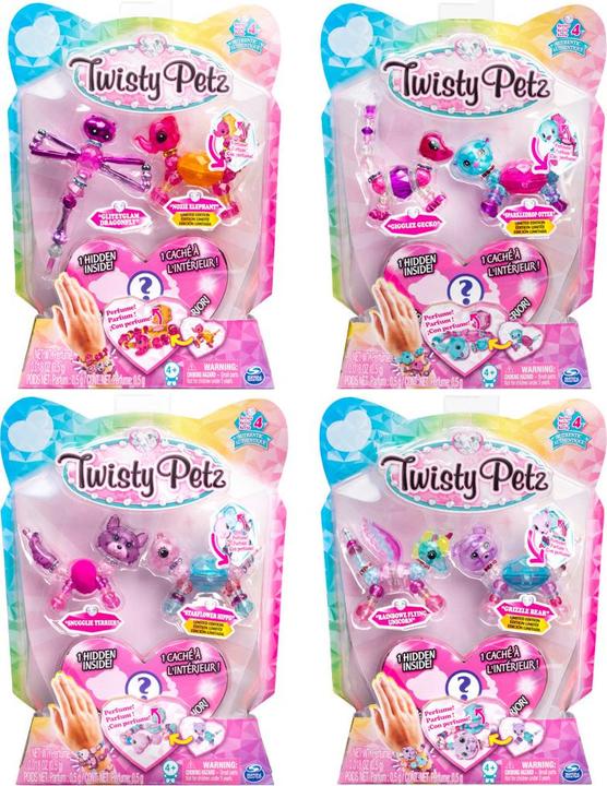 Productafbeelding Spin Master Twisty Petz - Pak de 3 - Bijoux pour enfants à collectionner Butterscotch Unicorn, Berry Tales Chee