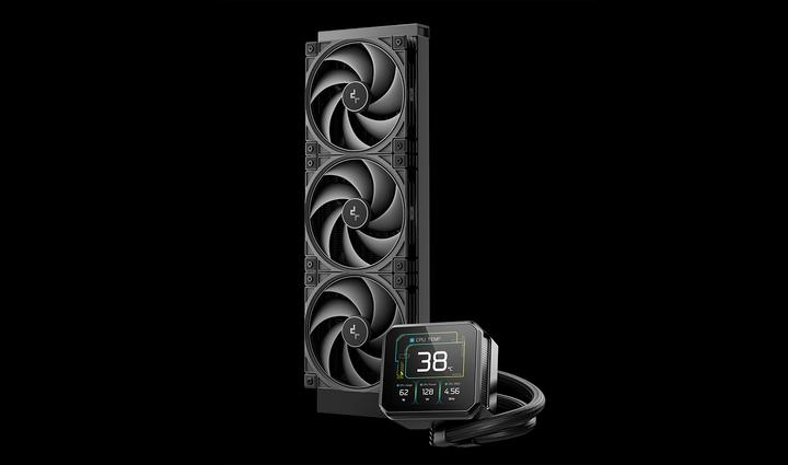 Actual product image Deepcool K COOLER Wasserkühlung Spartacus 360 LCD black
