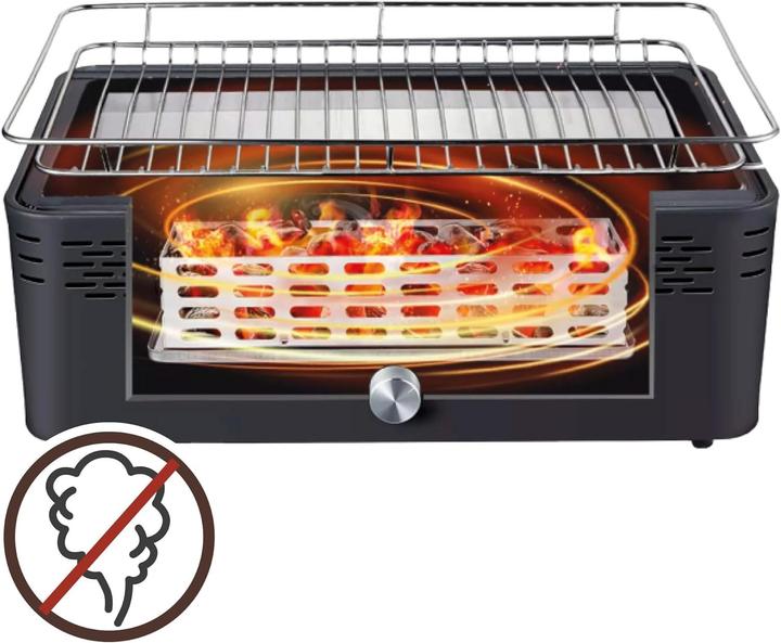 Productafbeelding Aktive Portable Smokeless Charcoal Barbecue 45 x 19 x 28 cm (42 cm)