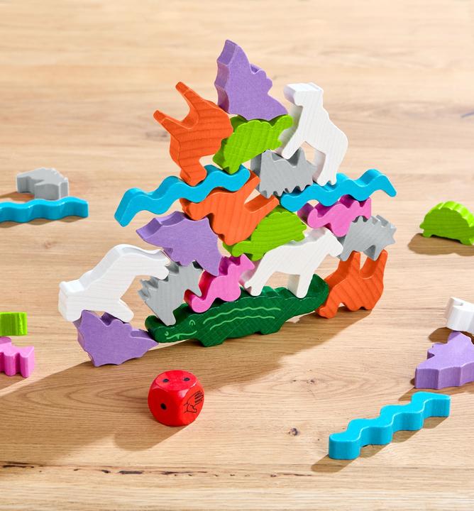 Actual product image Haba Tier auf Tier Deluxe (German)