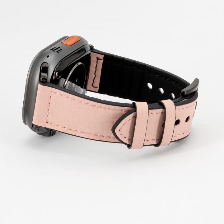 Produktbild Connect Watch 42/44/45mm Silicone patch Leather Strap (132mm M/L) (Silicone patch Leather)