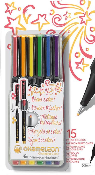 Image du produit Chameleon Ensemble Fineliner (6x)
