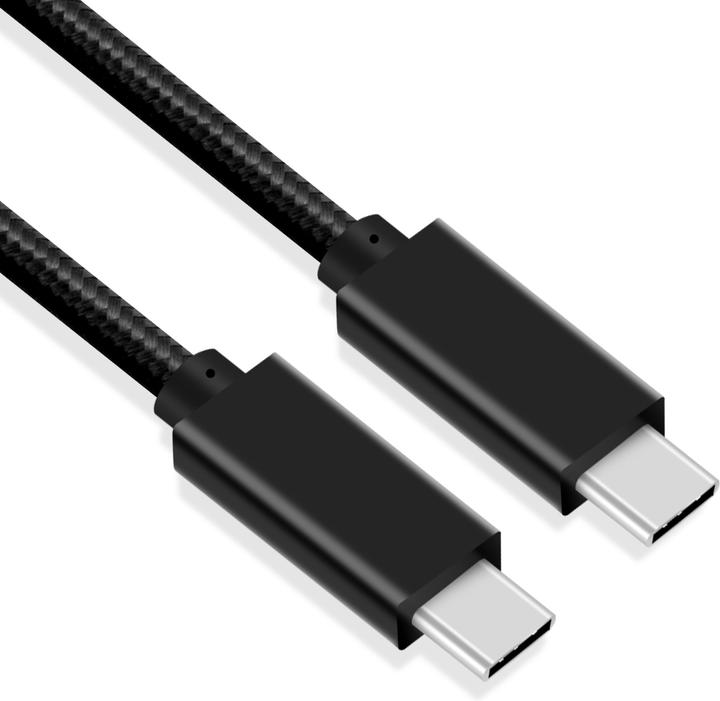 Actual product image Fuj Tek USB-C to USB-C 240W Cable, 10Gbps, 1m (1 m, USB 3.2 Gen 2, 240 W)