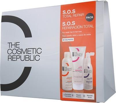 The Cosmetic Republic 2-in-1 Shampoo und Spülung SOS Total Repair Revitalizing Nutritive (Flüssiges Shampoo)